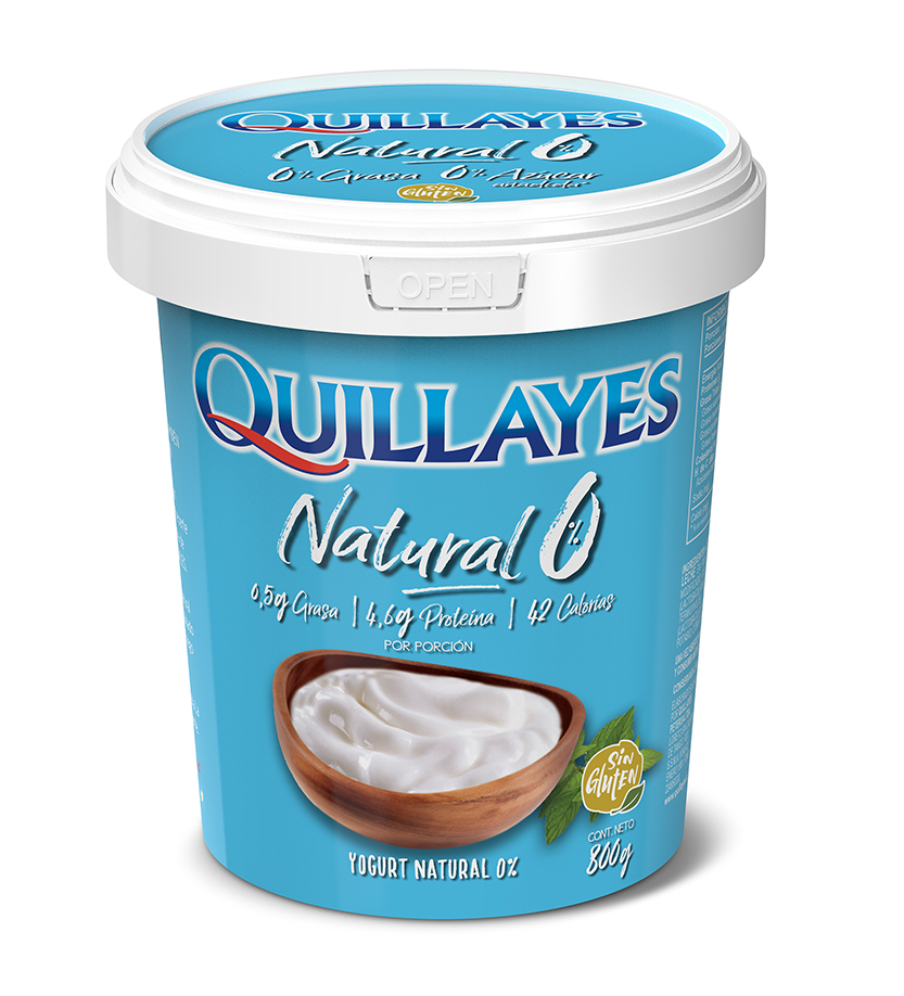 YOGURT NATURAL 0% GRASA 800 g