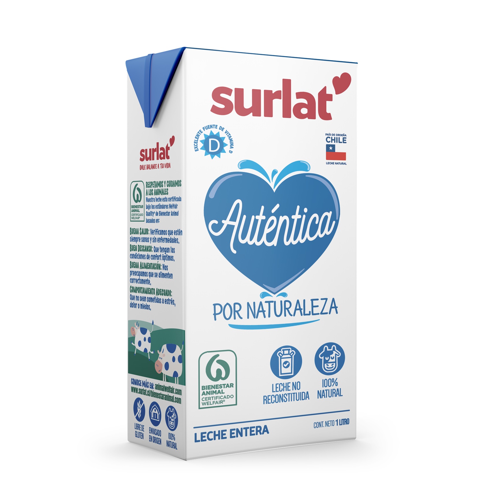 LECHE ENTERA SURLAT 1 LT