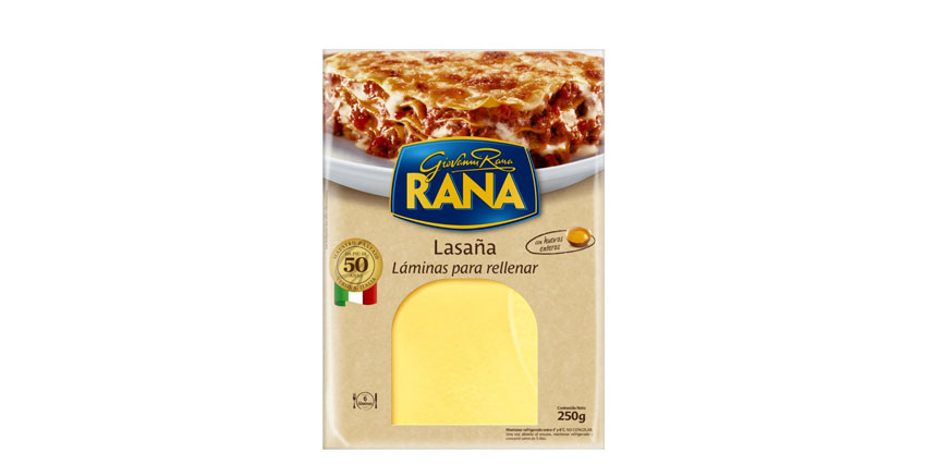 LAMINAS DE LASAÑA AL HUEVO RANA 250 g