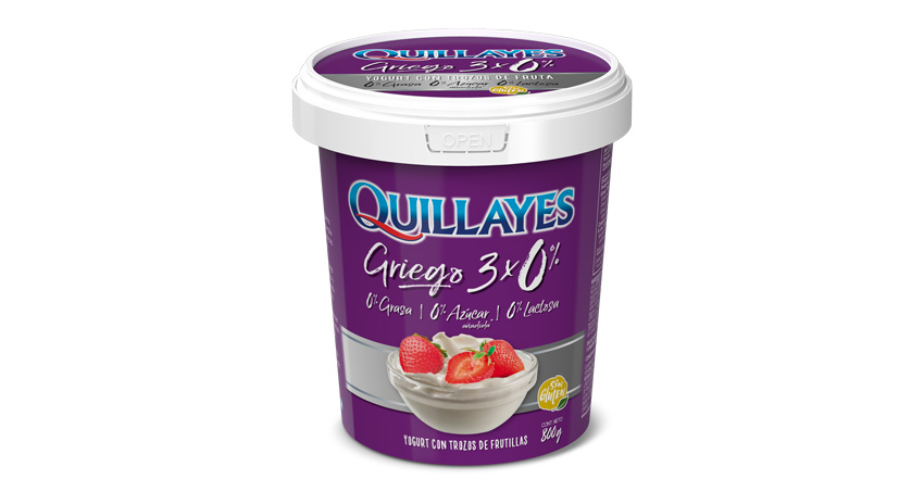 YOGURT GRIEGO TRIPLE 0 FRUTILLAS 800 g