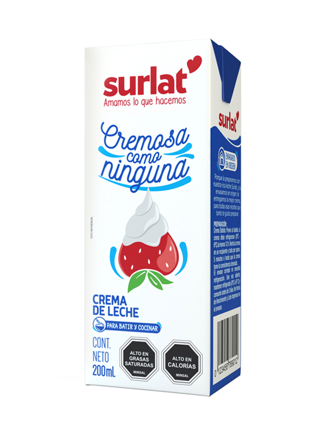 CREMA MINIBRIK SURLAT (15% MATERIA GRASA) 200 g