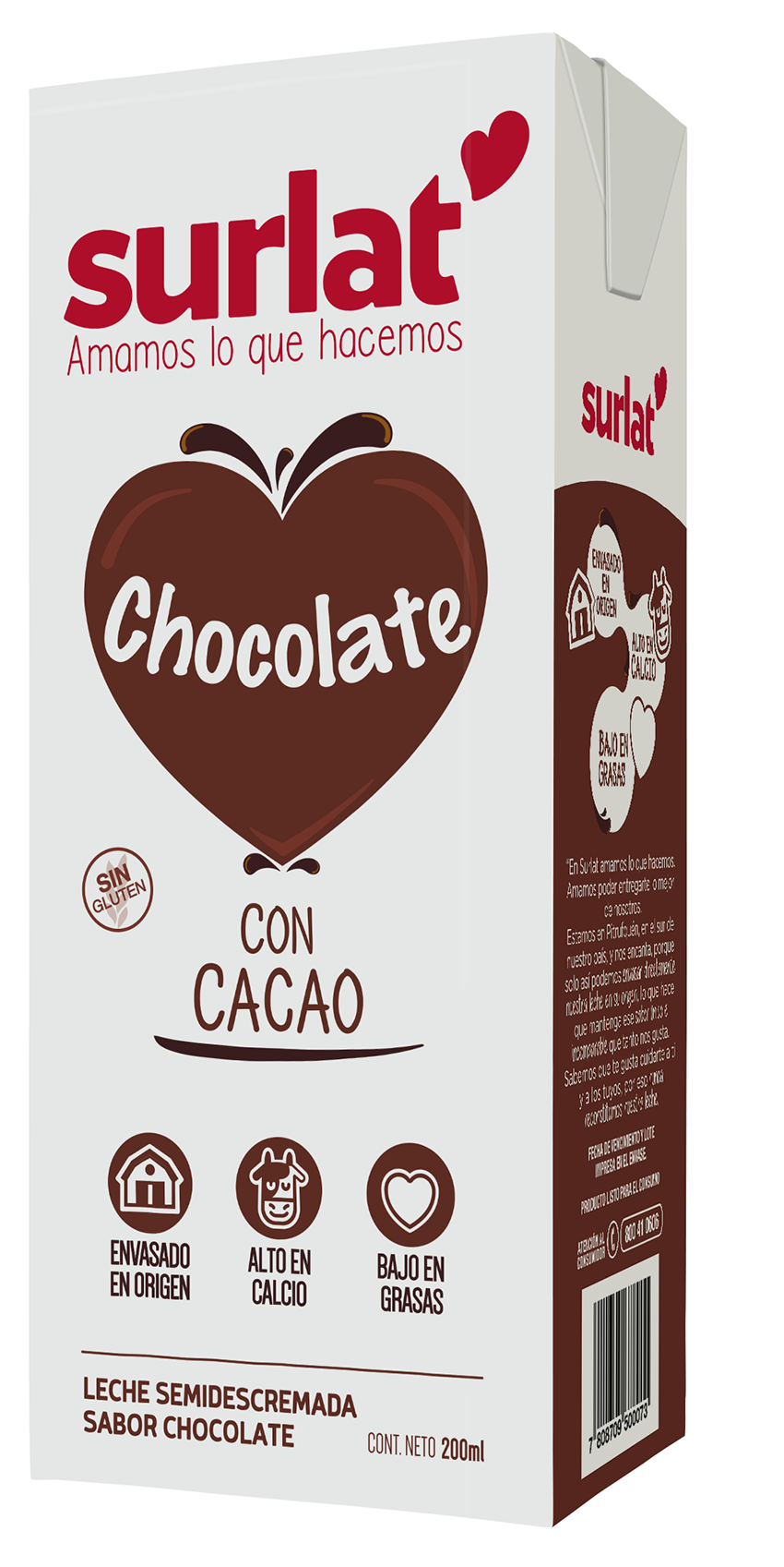 MINIBRIK CHOCOLATE SURLAT 200 cc