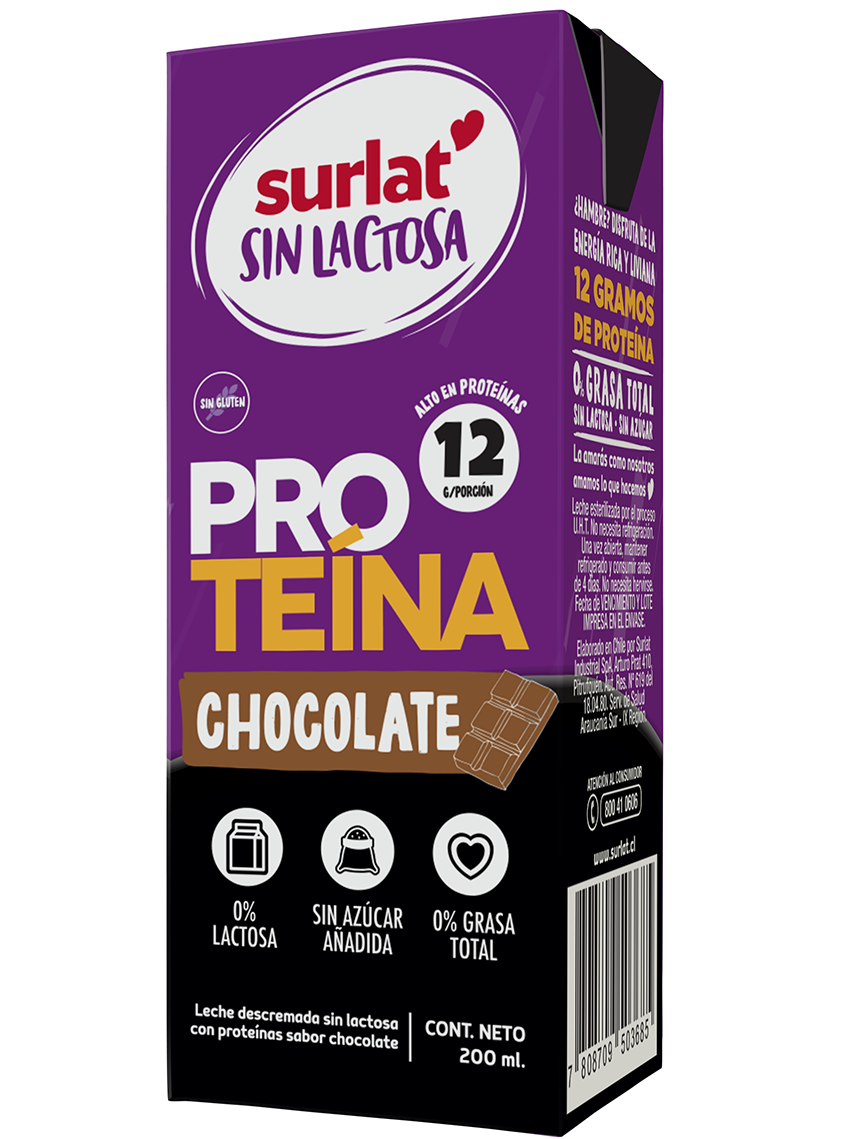 MINIBRIK SURLAT SIN LACTOSA PROTEINA CHOCOLATE 200 cc