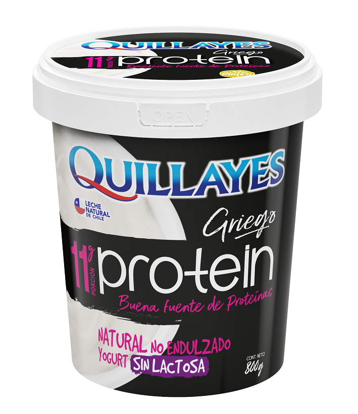 YOGURT GRIEGO PROTEIN NATURAL QUILLAYES 800 g